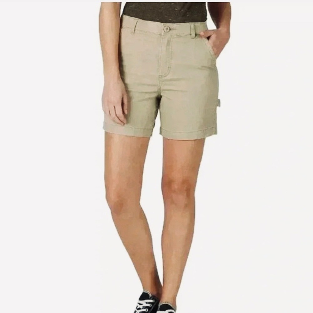 New Lee Revolutionary Fit Ultra Lux Carpenter Shorts Relaxed Fit - Size 12 NWT